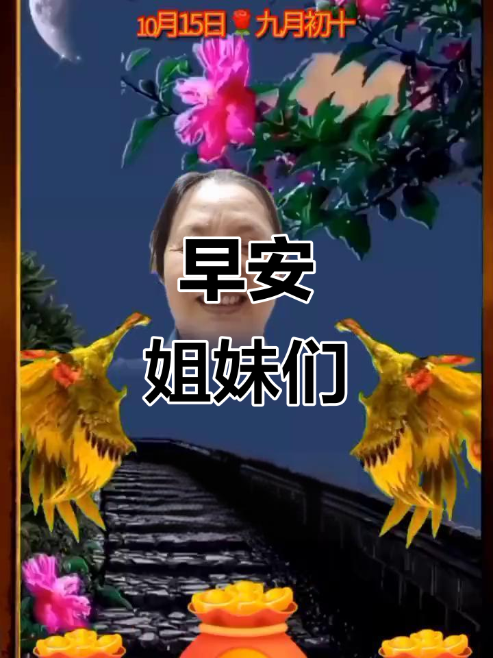 姐妹们,早上好!一起迎接美好的一天