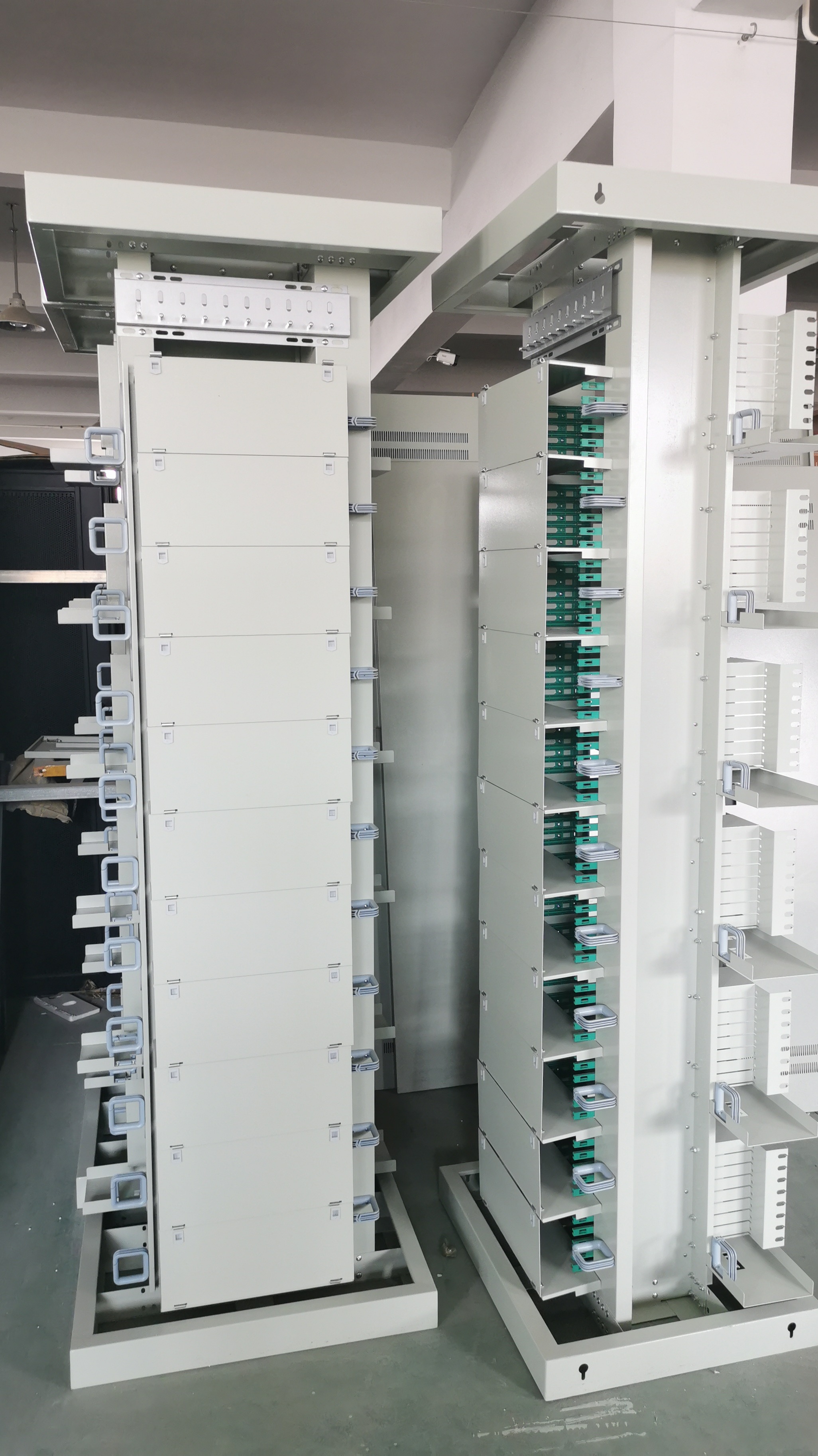 modf光纤总配线架576芯720芯10框11框室内机房布线