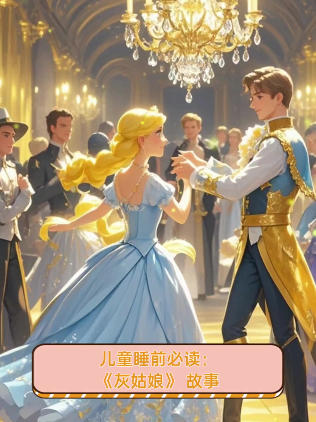 儿童睡前必读:《灰姑娘》故事