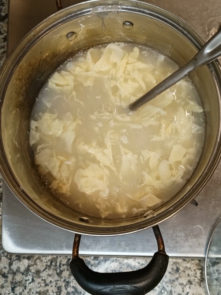 鸡蛋甜面汤教程简单家常饭