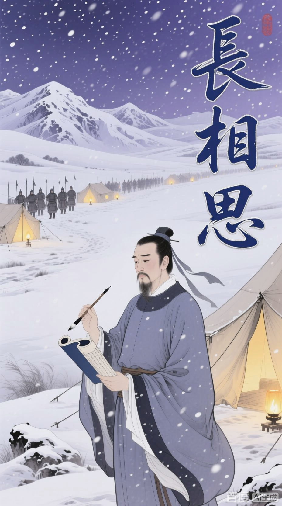 纳兰性德《长相思》儿童动画