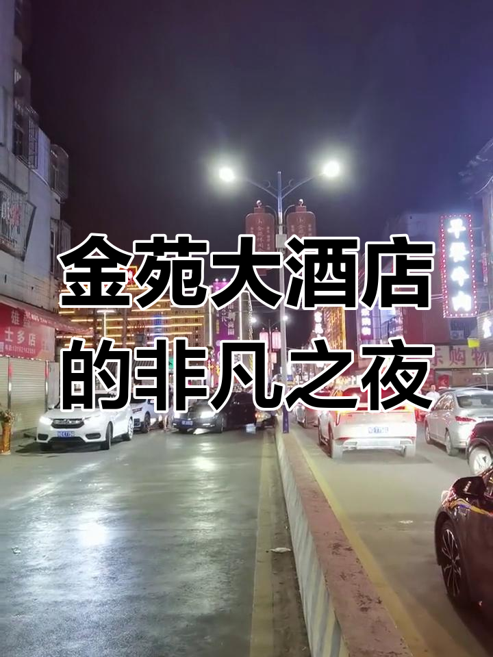 今晚金苑大酒店将迎来不平凡的时刻