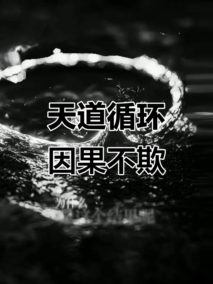 善恶终有报,天道轮回不容错过