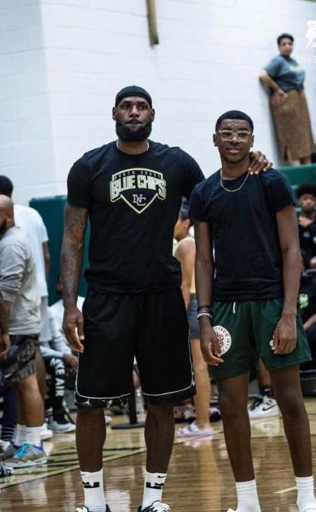 詹姆斯二儿子布莱斯比赛集锦!-度小视