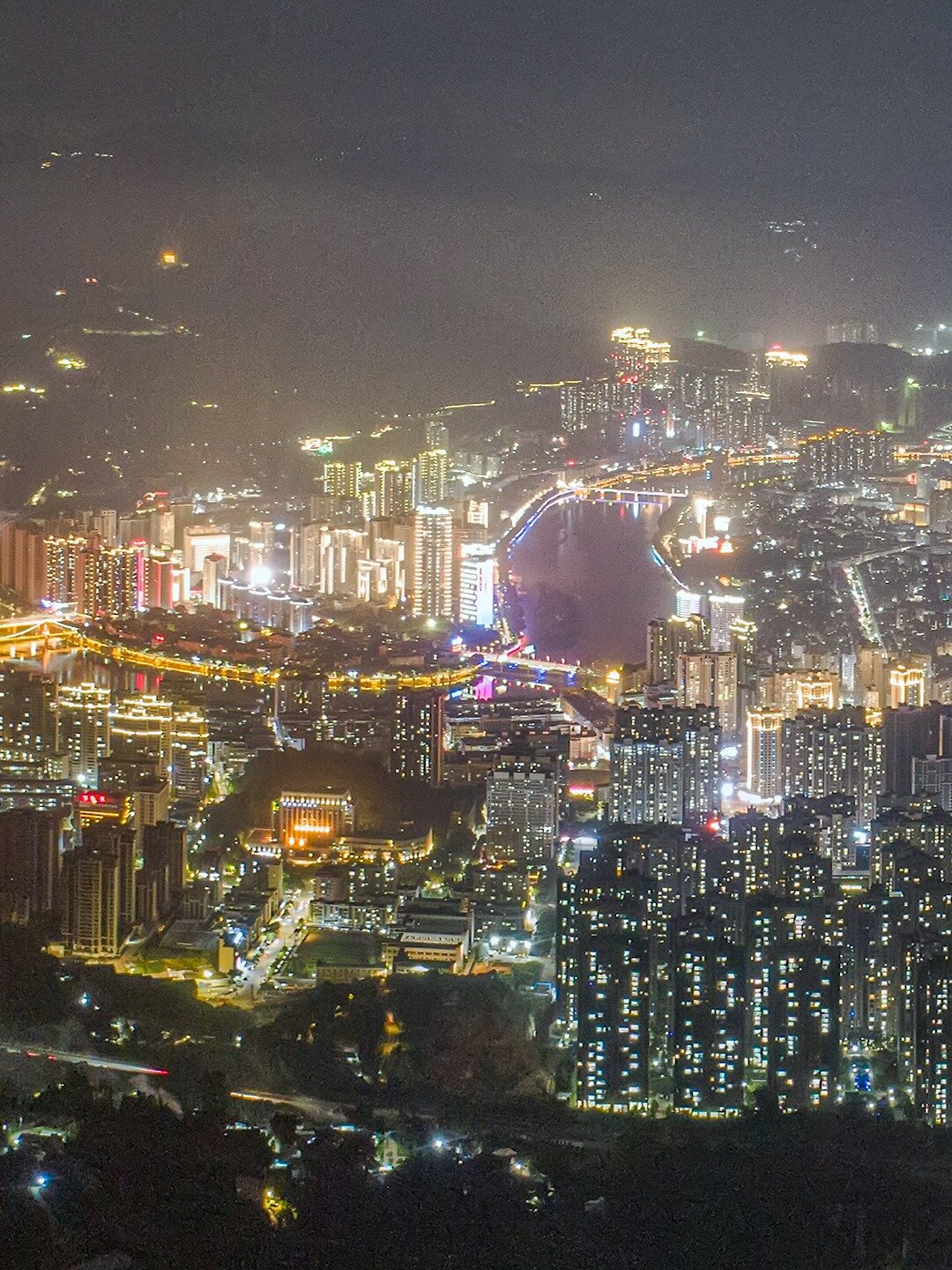 安溪夜景图片