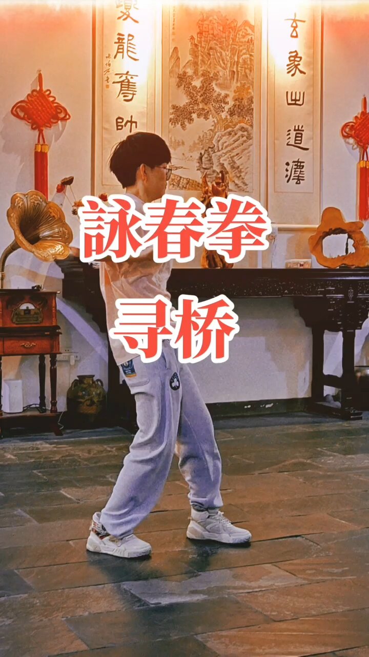 咏春拳中级套路《寻桥》