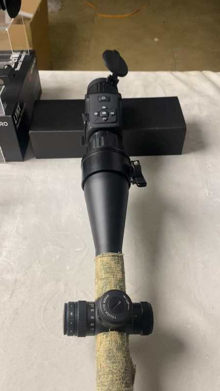 当热瞄配上八倍镜是啥效果?热瞄 热成像 海康热成像-度小视