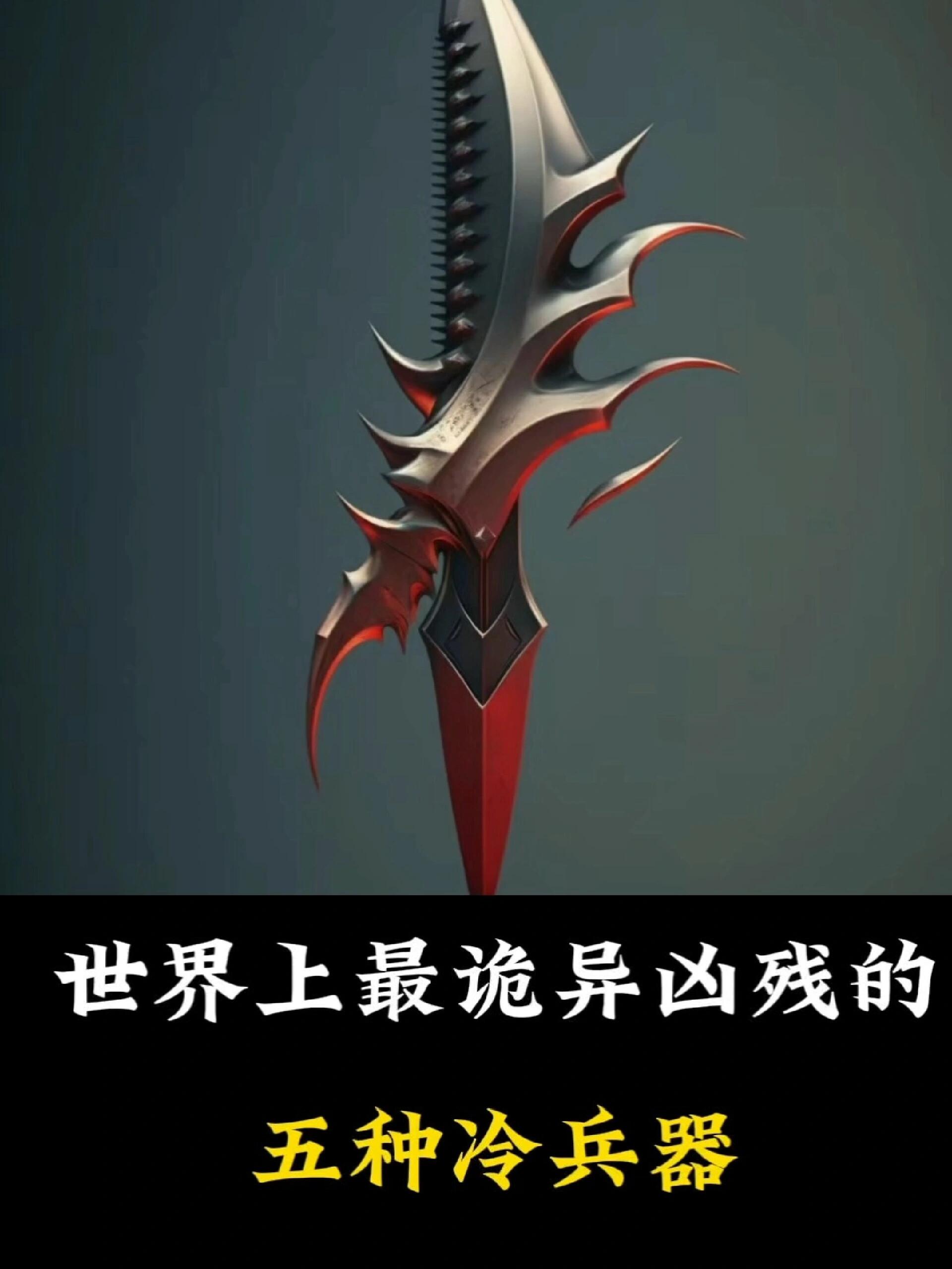 世界上最凶残的冷兵器