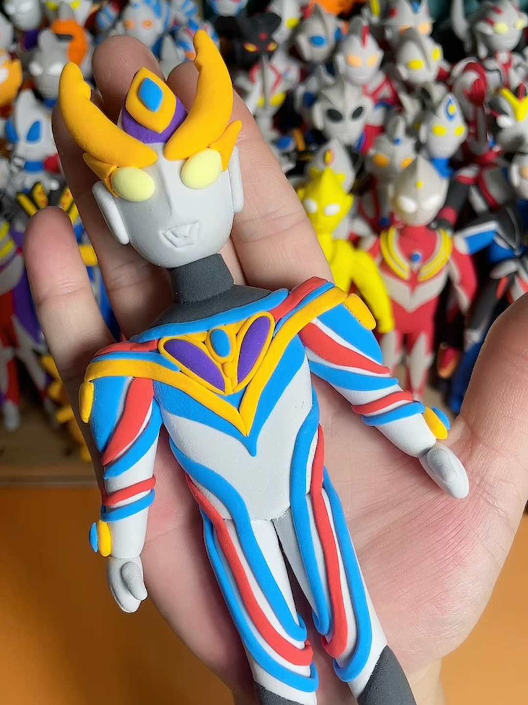 德凯奥特曼最强形态粘土教程