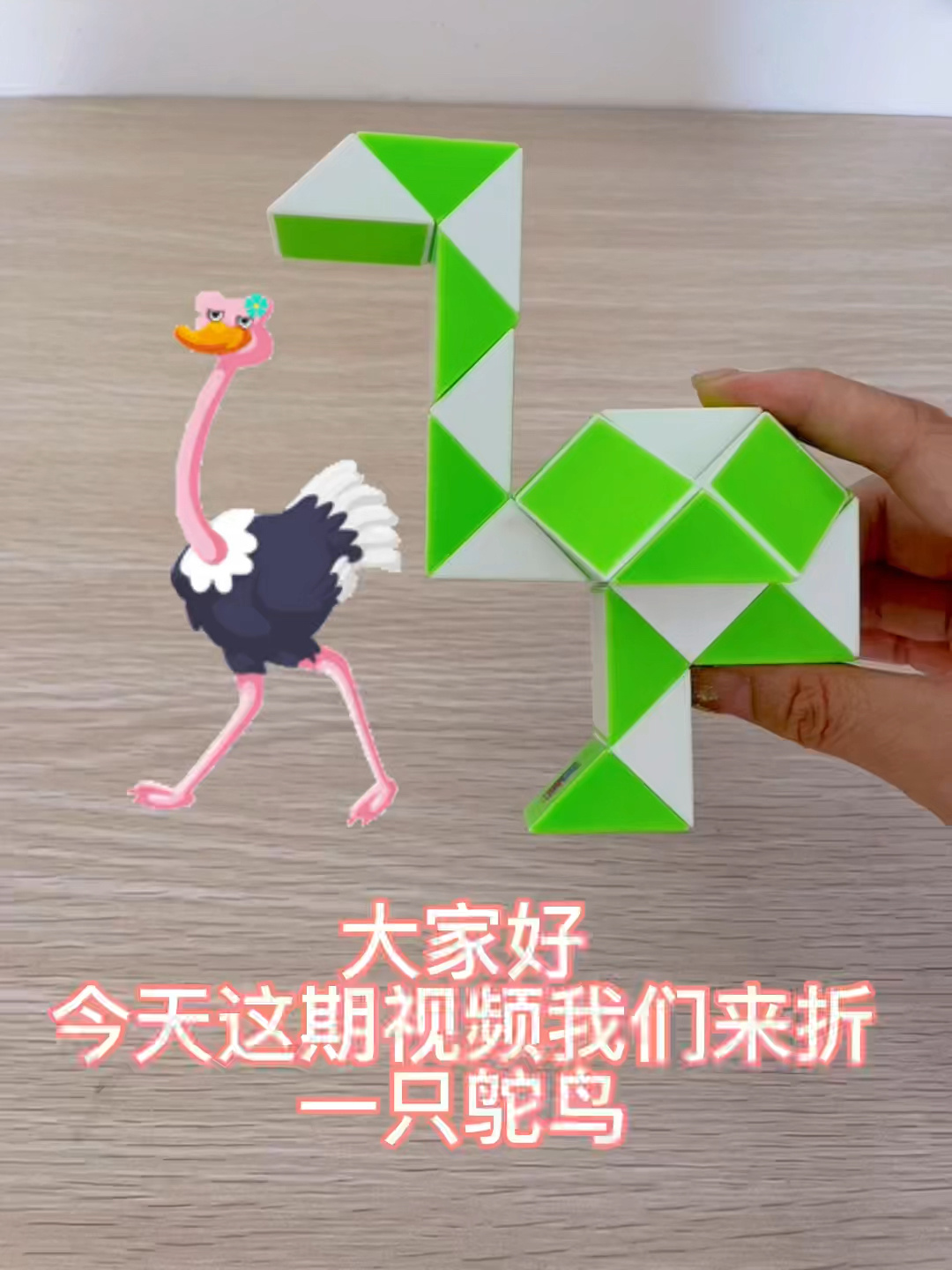 24节魔尺教程(20)鸵鸟