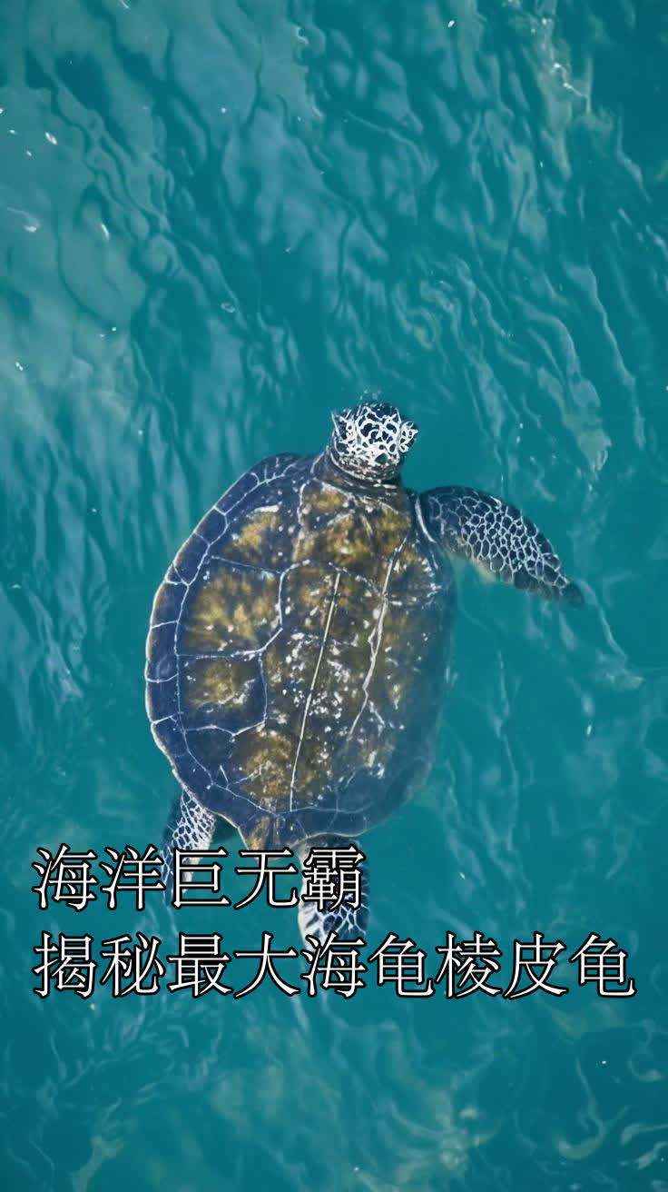 海洋巨无霸,揭秘最大海龟棱皮龟