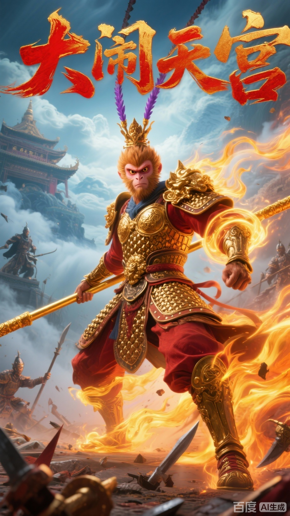 孙悟空大闹天宫的奇幻盛宴