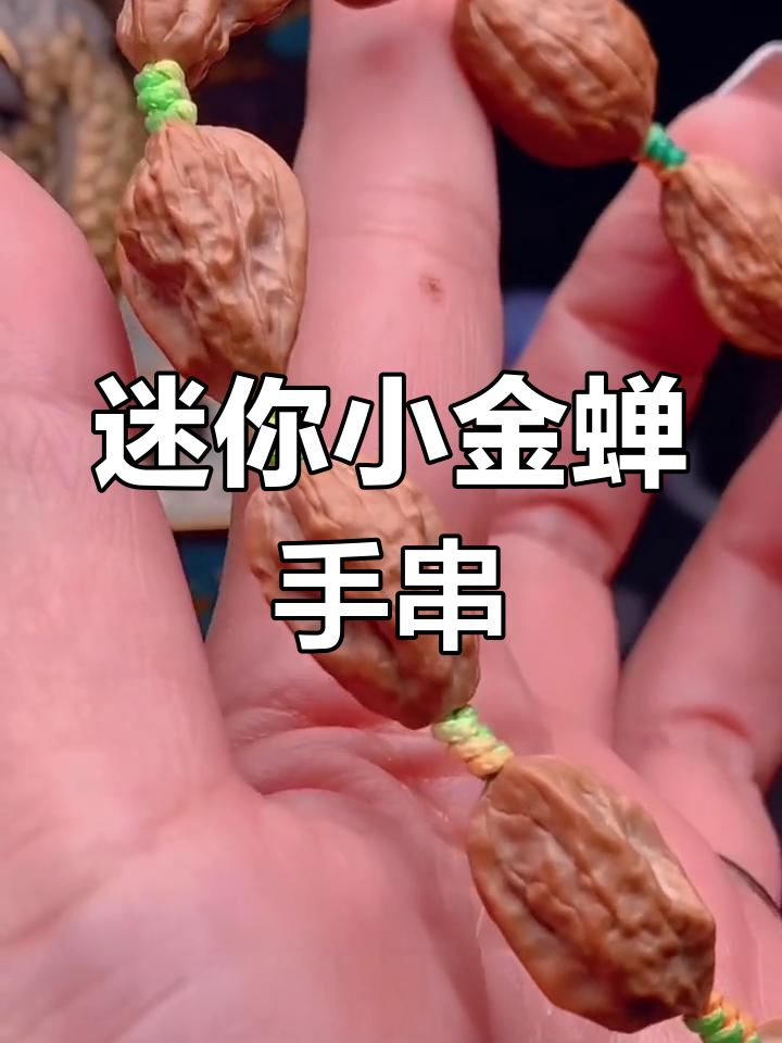 小金蟾手串:小而美,立体感十足!