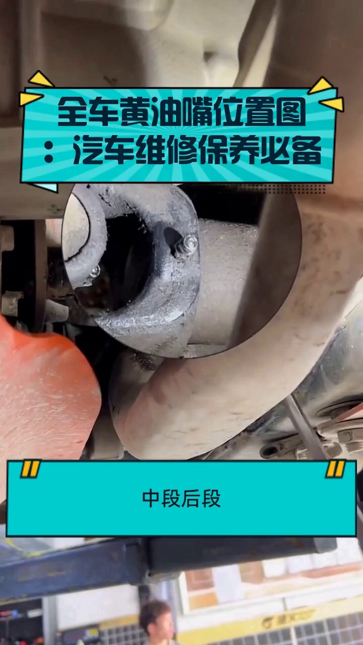 全车黄油嘴位置图:汽车维修保养必备