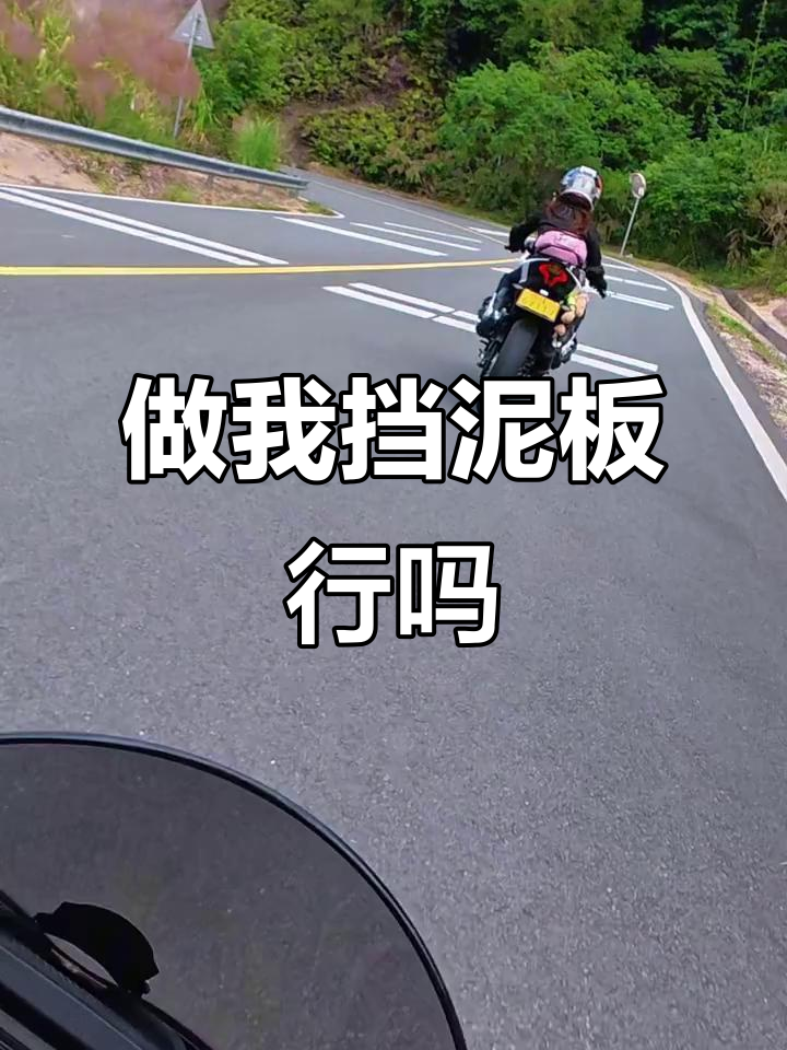 副驾太挤?做我的挡泥板吧,一起飞驰街头!