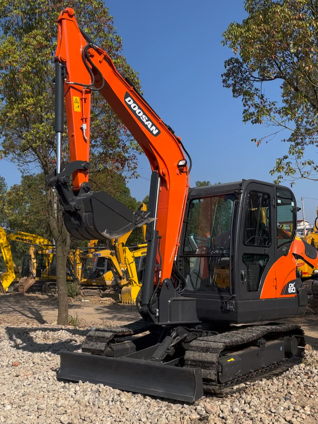 斗山60精品二手挖掘机现货拍摄中,动力免检