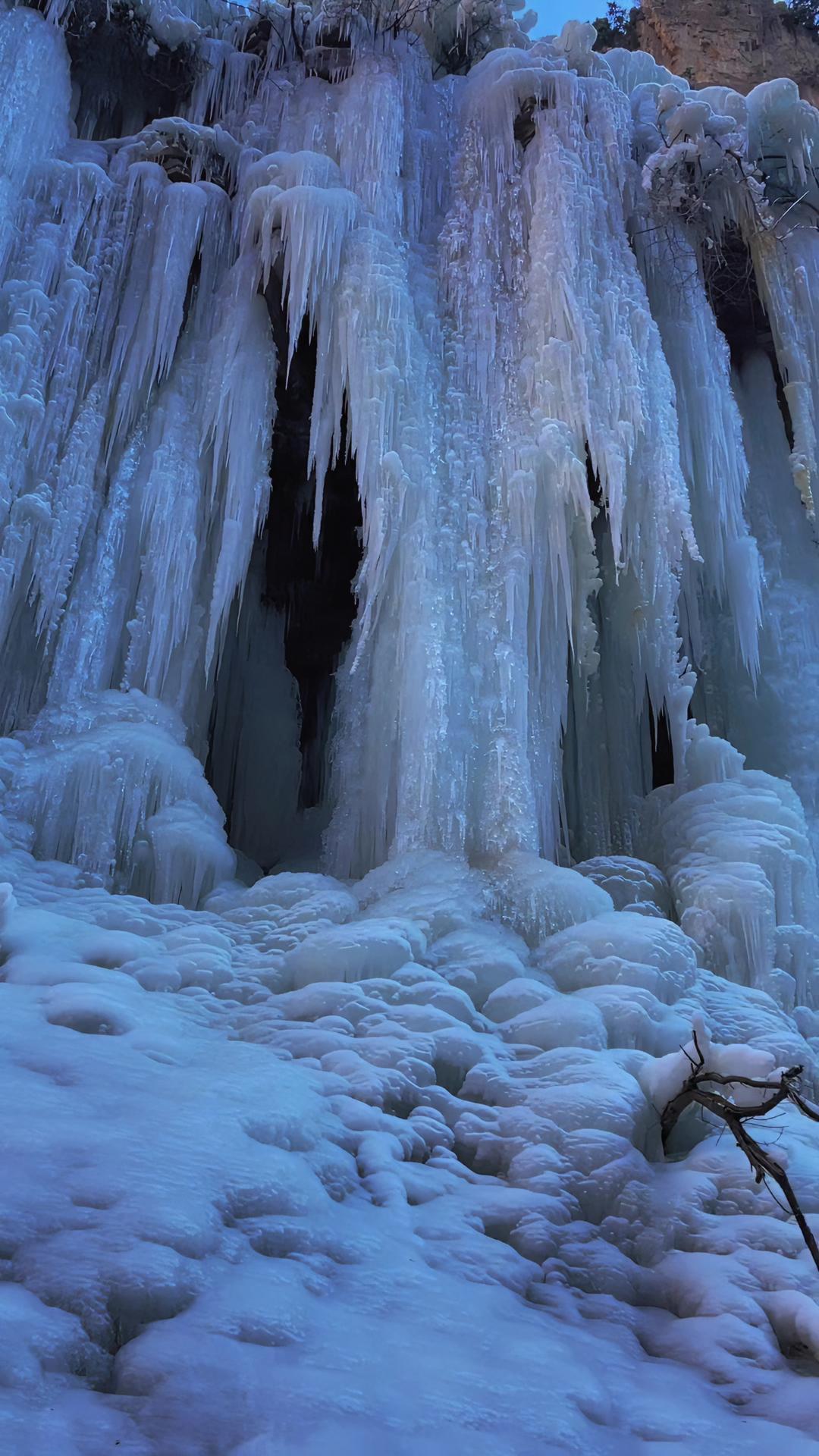 冬季南太行最美的地方 通天峡冰挂 一个去过忘不了的地方 冬天一起去