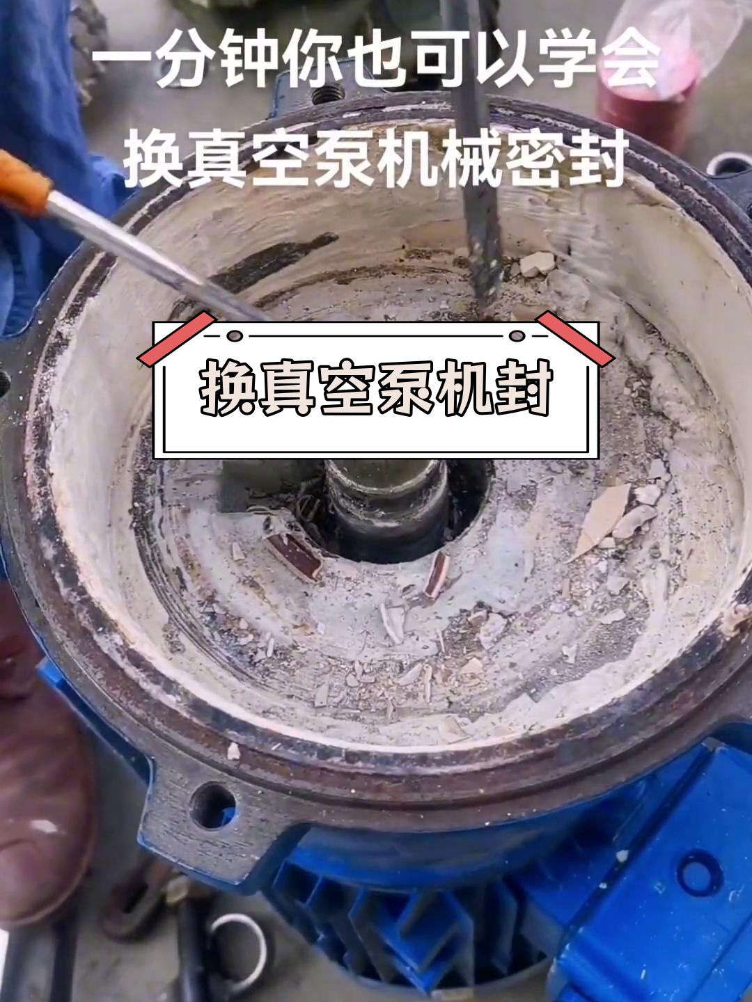 真空泵机封更换教程,轻松掌握