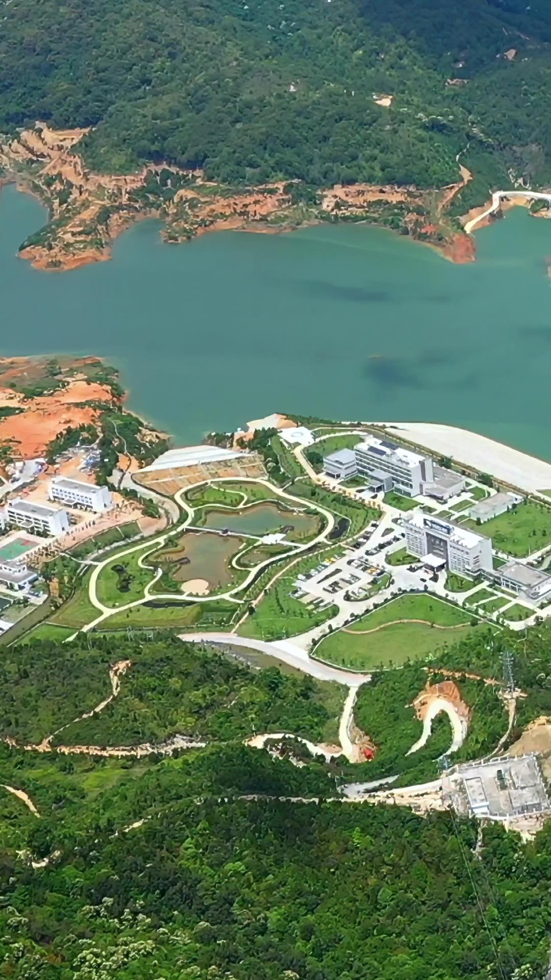 航拍 梅州市 投资最大的水电项目,抽水蓄能电站,听说投资好几个亿