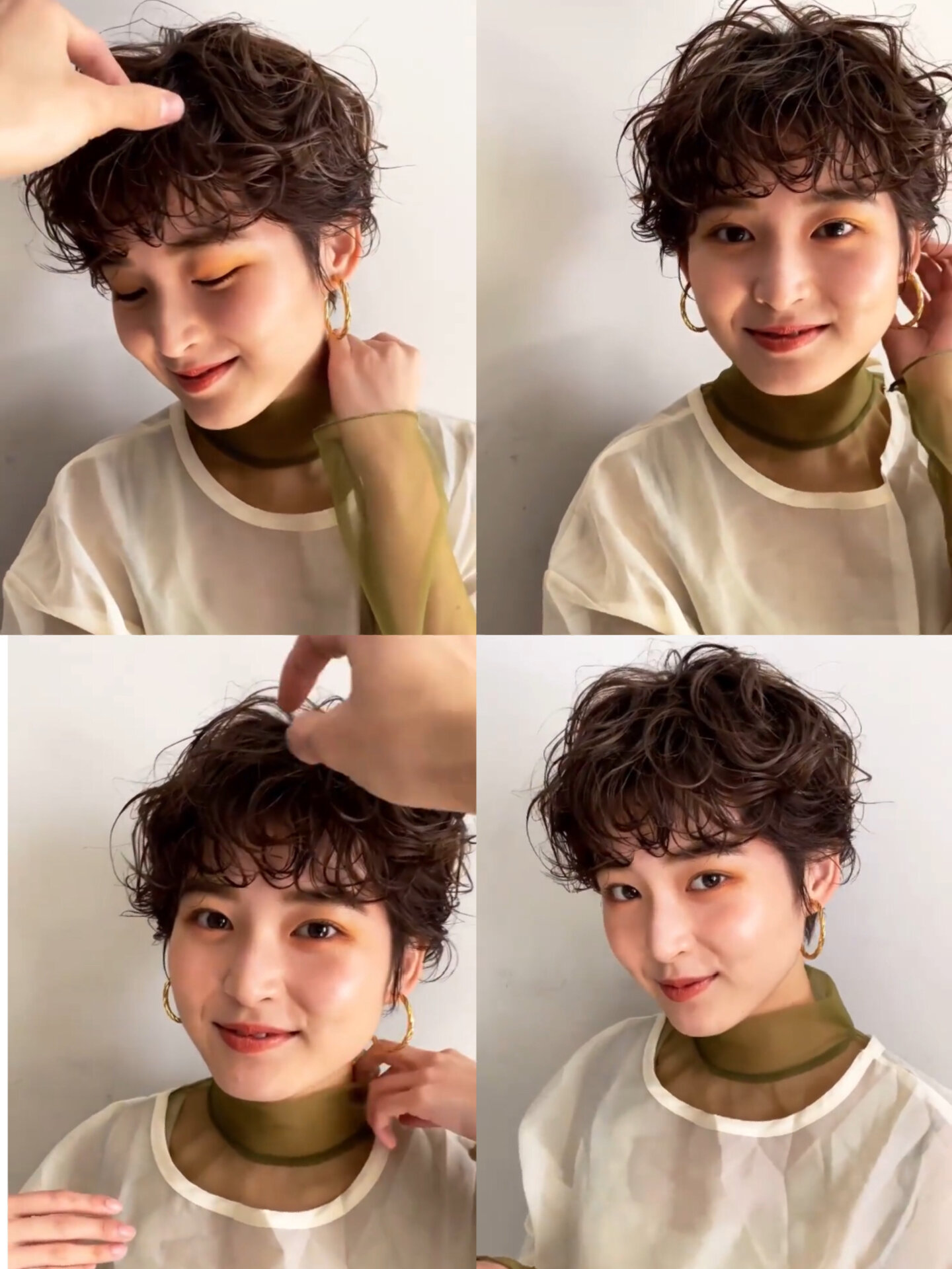 短发女生一定要烫的法式卷发/高级感好打理