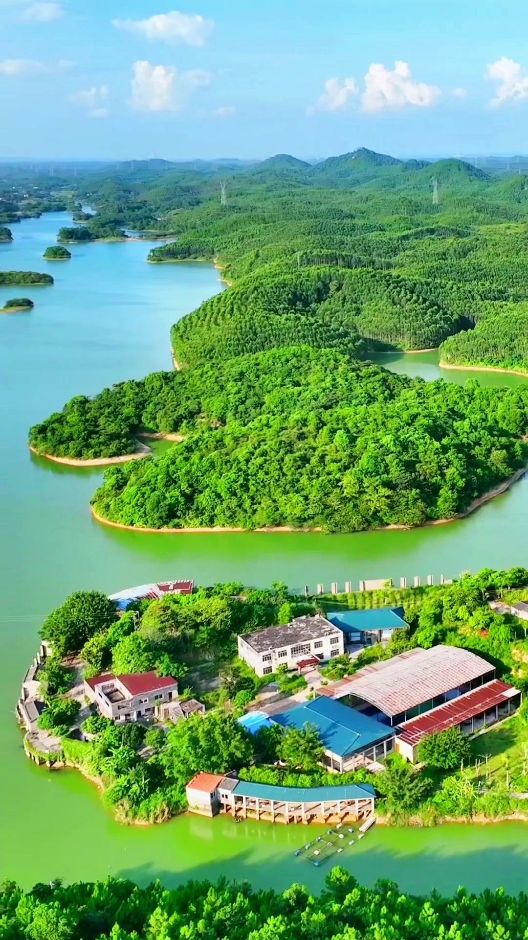 再忙,也要抽時間去看看青山綠水 防城港 風景如畫的地方 金山銀山不如