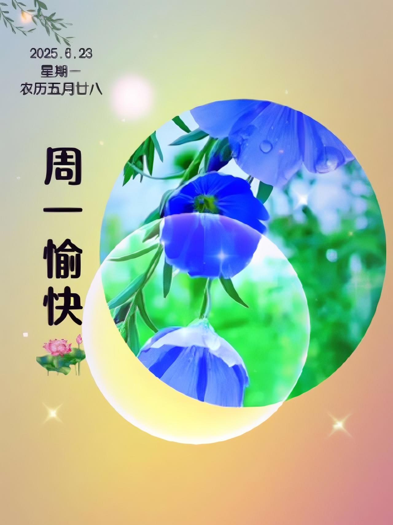 周一早上好