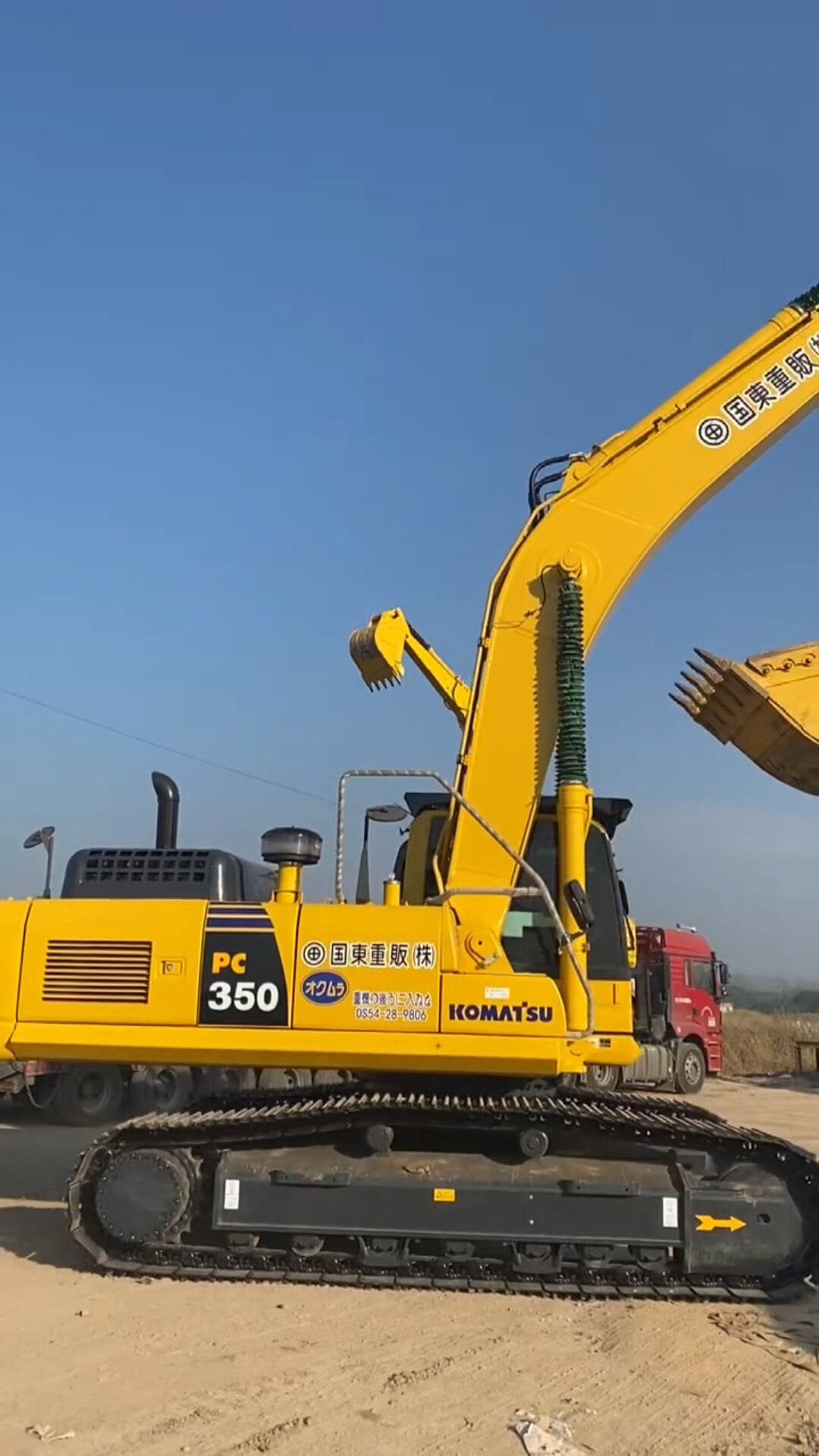 小松350挖掘机最新到一台