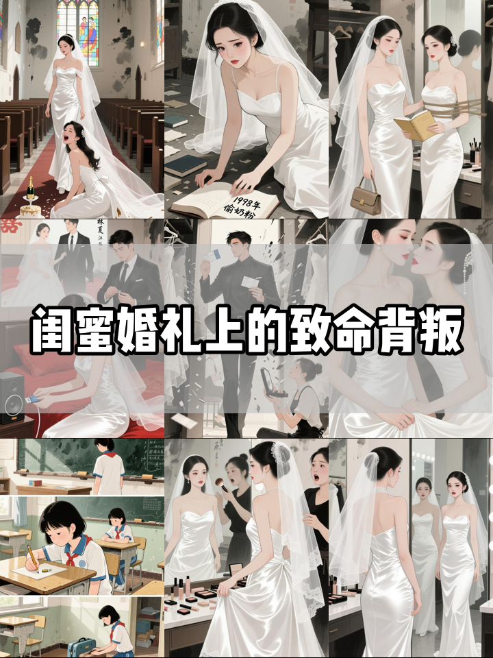 十年闺蜜竟是白眼狼,婚礼当天她勾走我未婚夫!