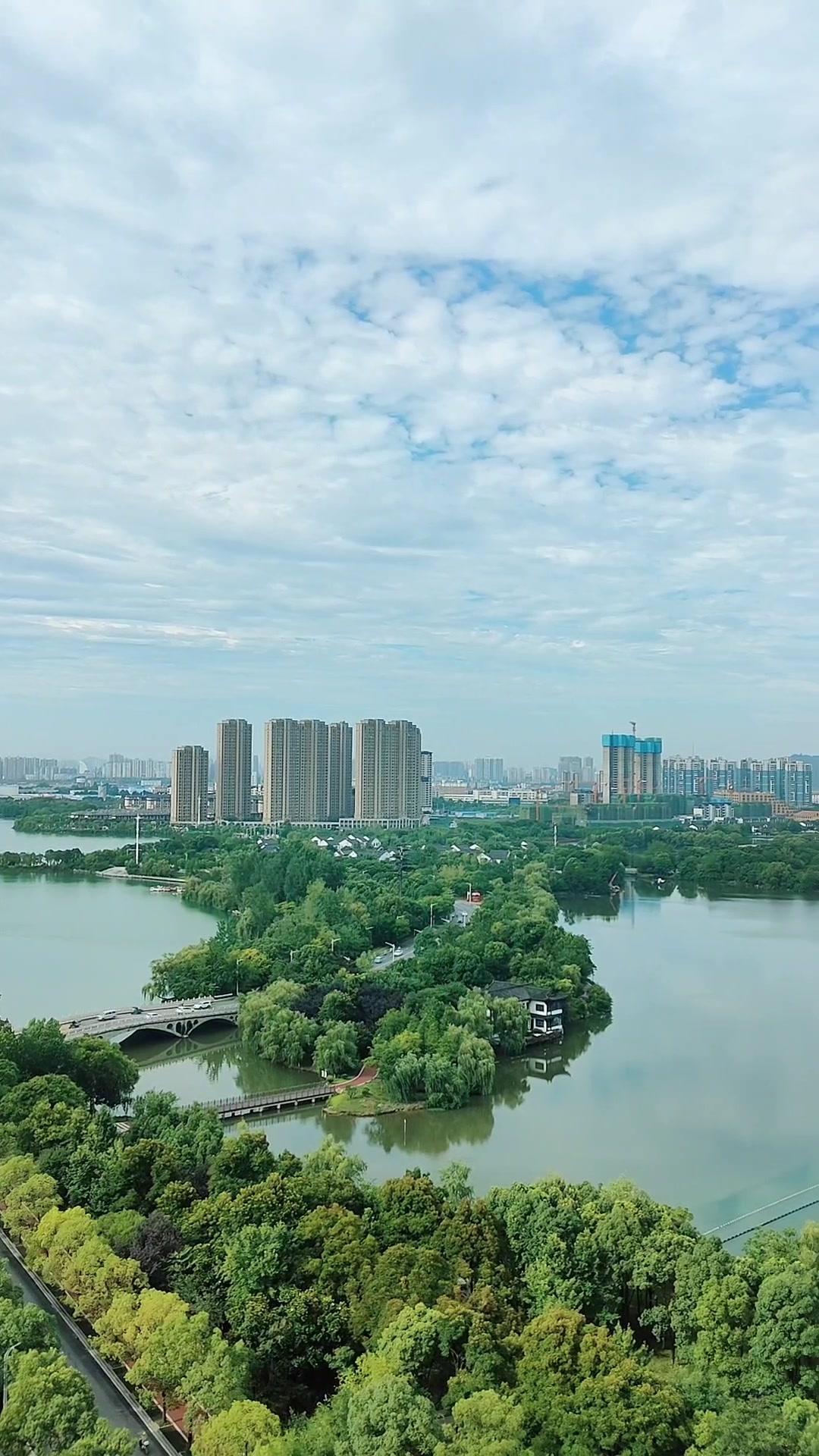 随手一拍都是美景 黄冈 遗爱湖-度小视