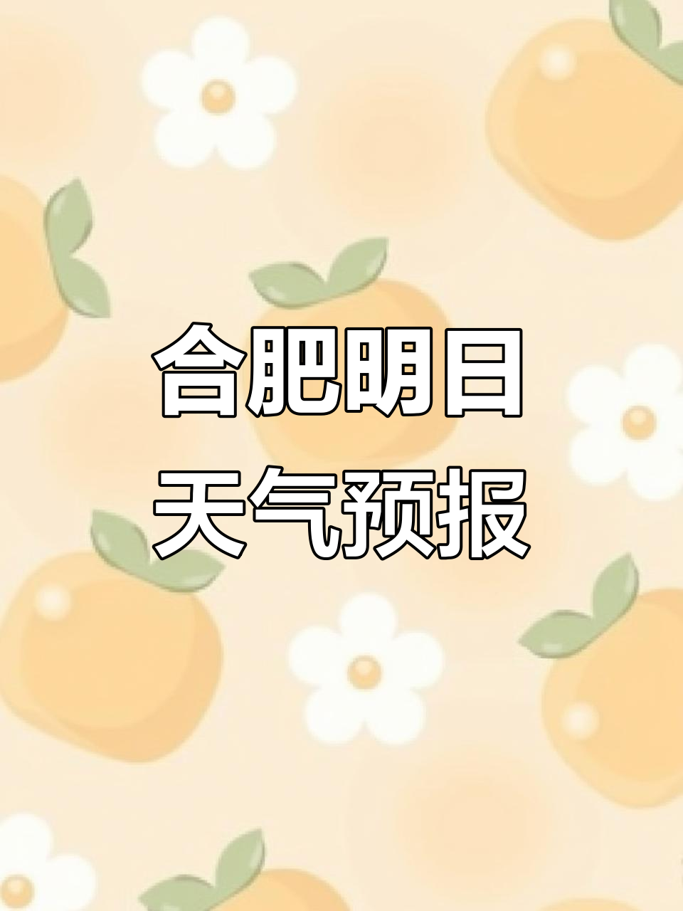 合肥今日天气天气大全