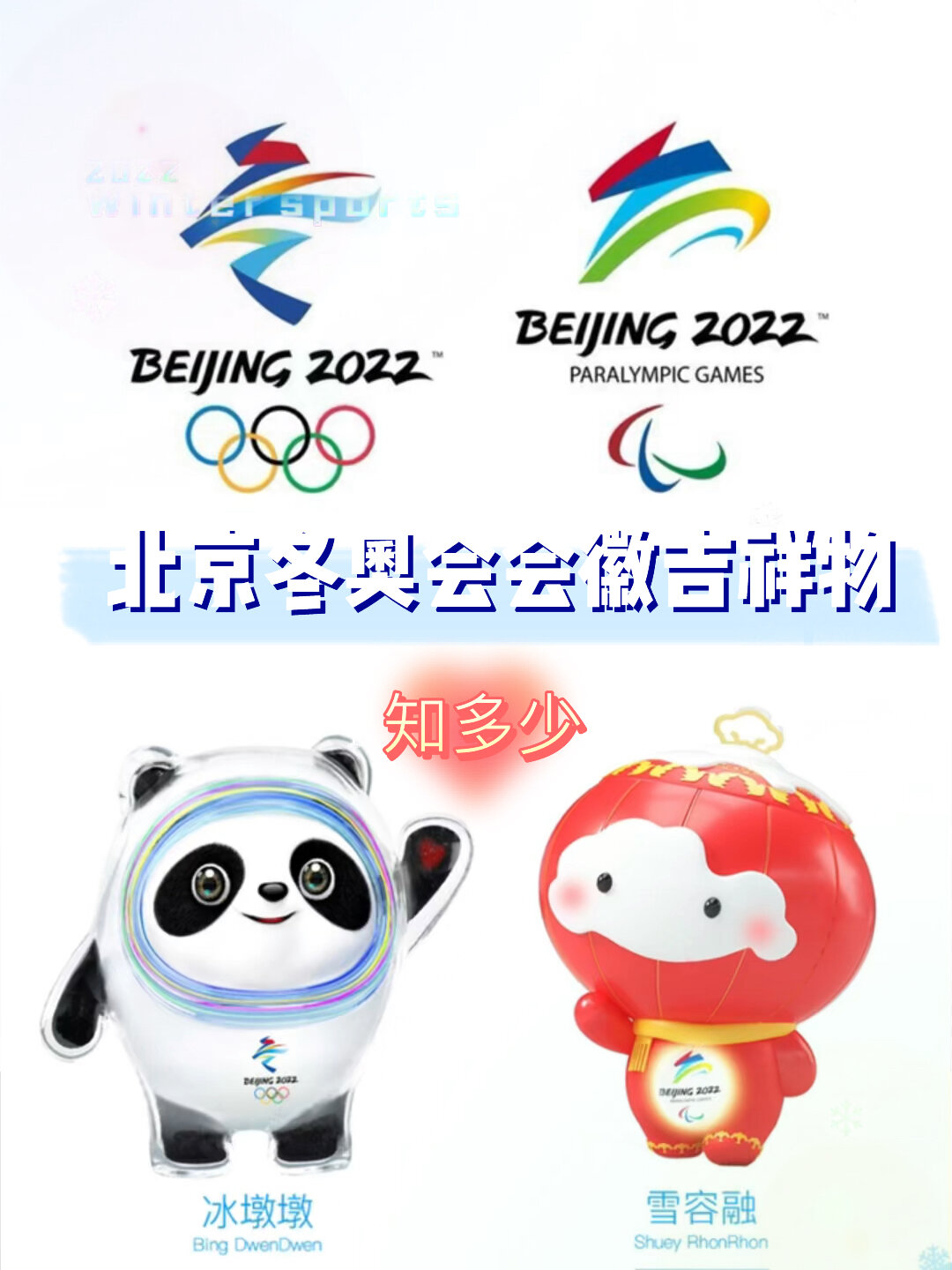 2022年残奥会的标志图片