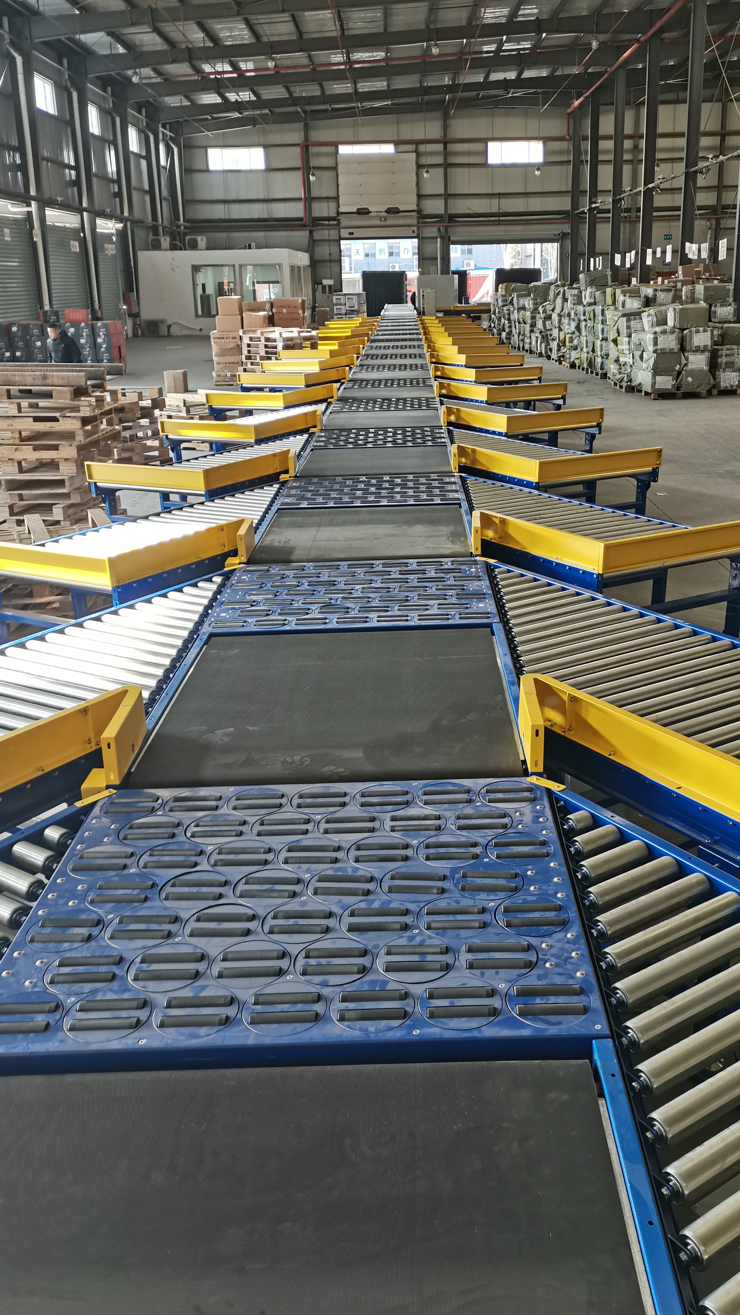 物流分拣线 电商分拣输送线 扫码分拣线