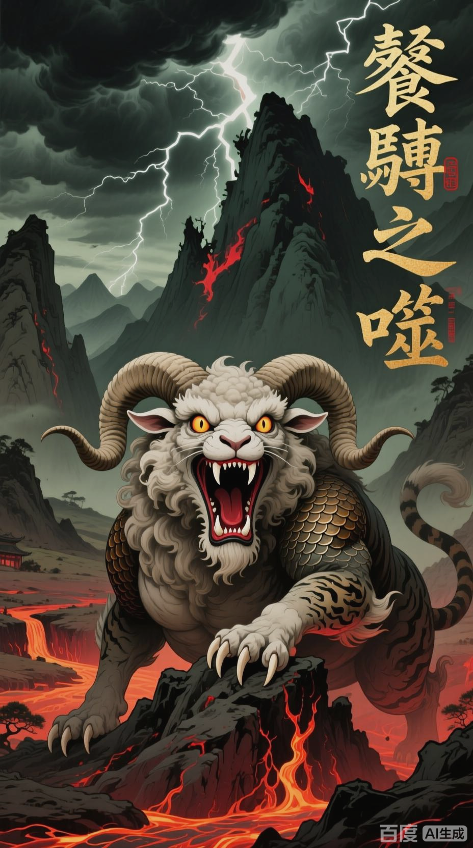 山海经饕餮:神秘上古凶兽