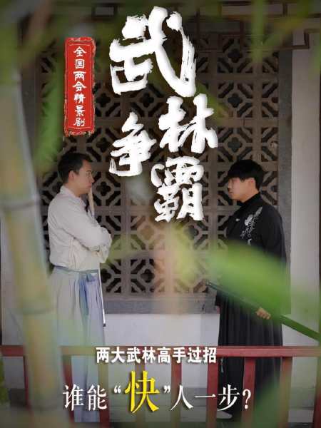 两会情景剧之武林争霸:两大武林高手过招,谁能"快"人一步?