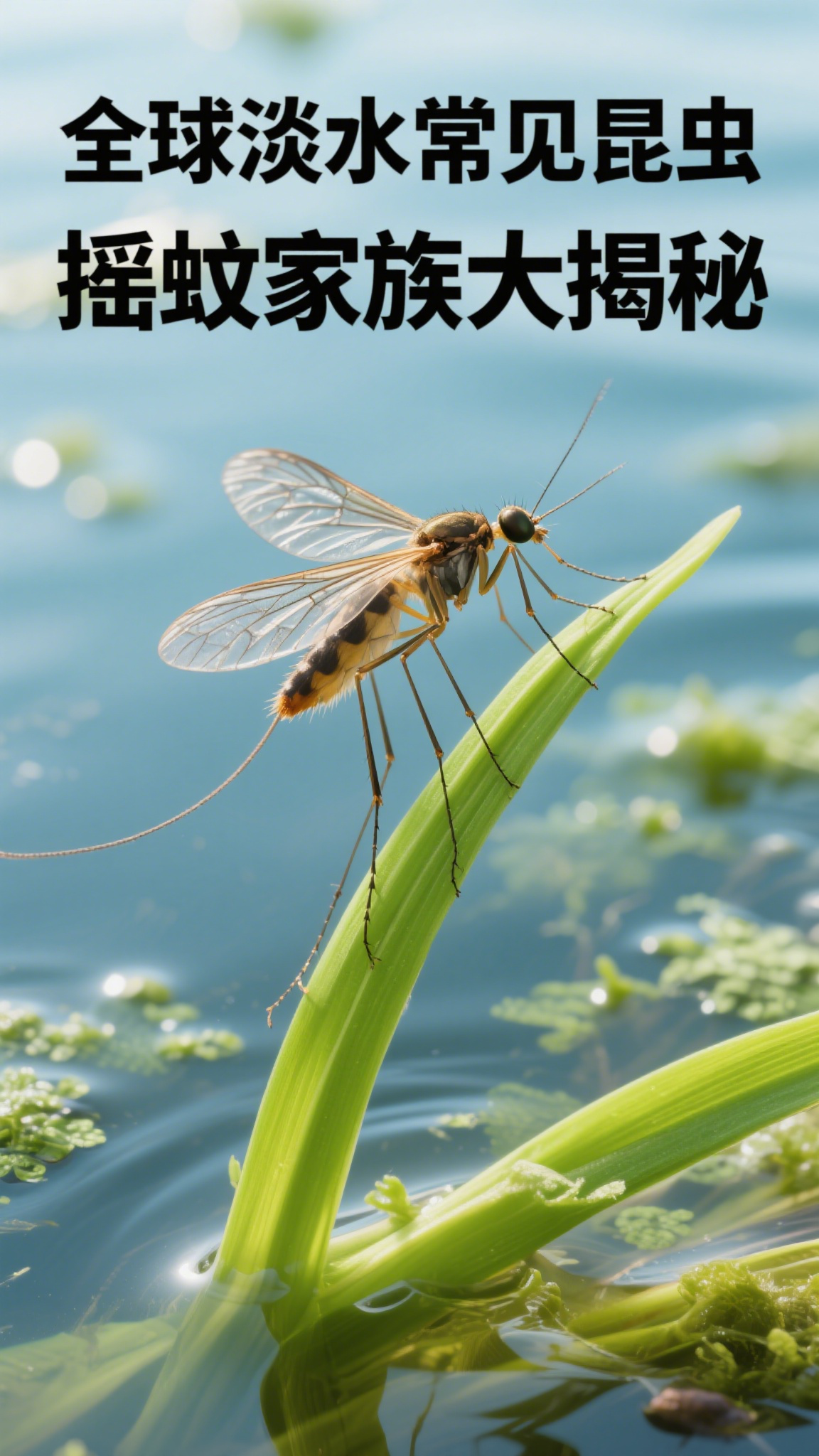 全球淡水常见昆虫,摇蚊家族大揭秘