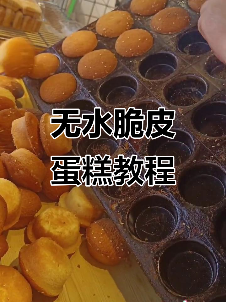 无水脆皮蛋糕制作秘籍,六百款产品详细步骤全揭秘