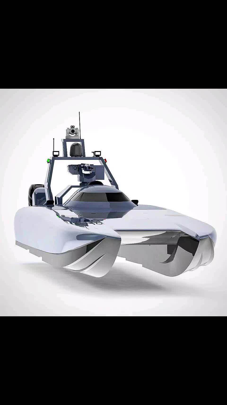 双体槽道高速无人艇 杭博船艇 无人艇