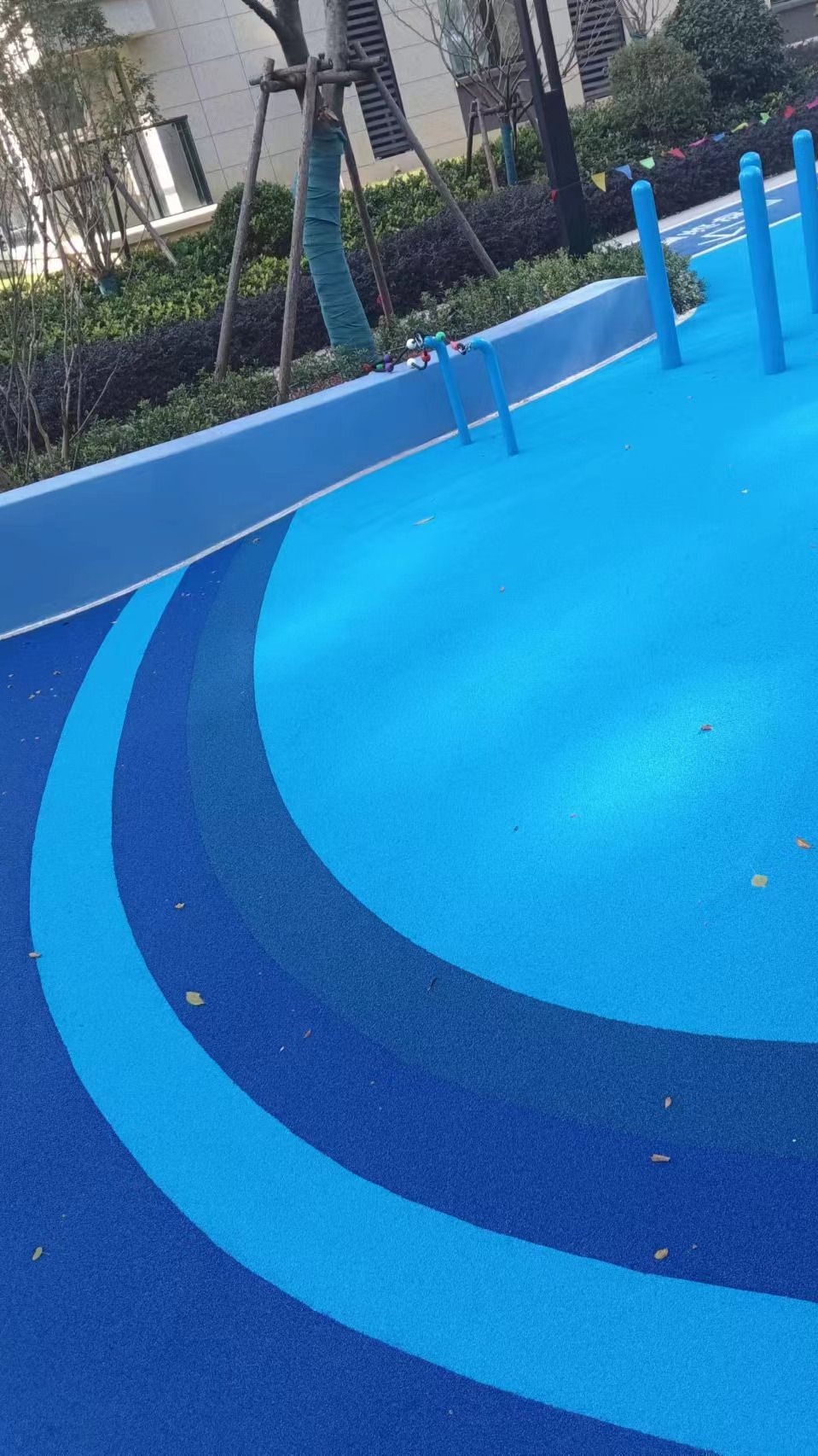 小区epdm塑胶地面维修