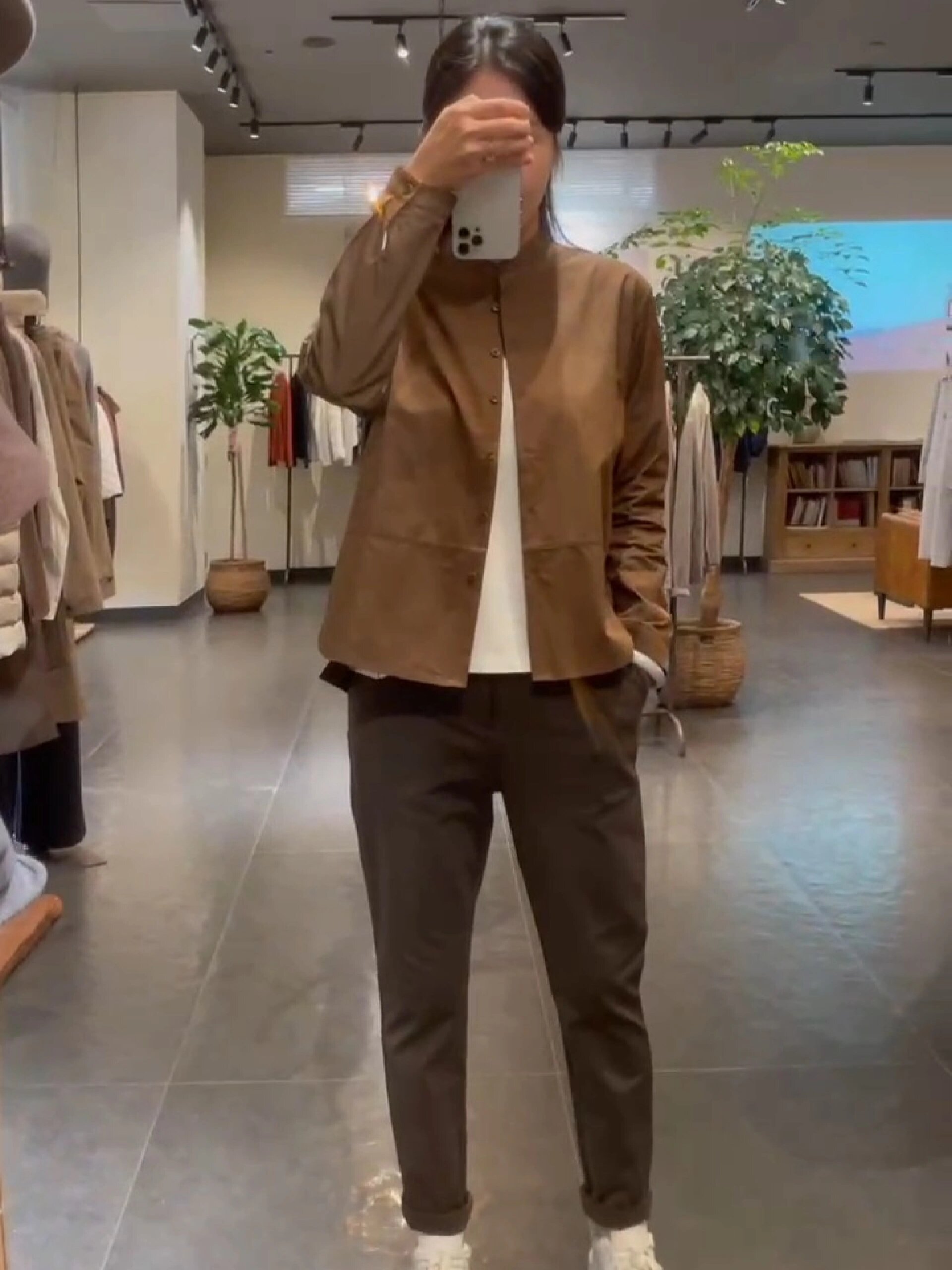 jaket复古文艺穿搭