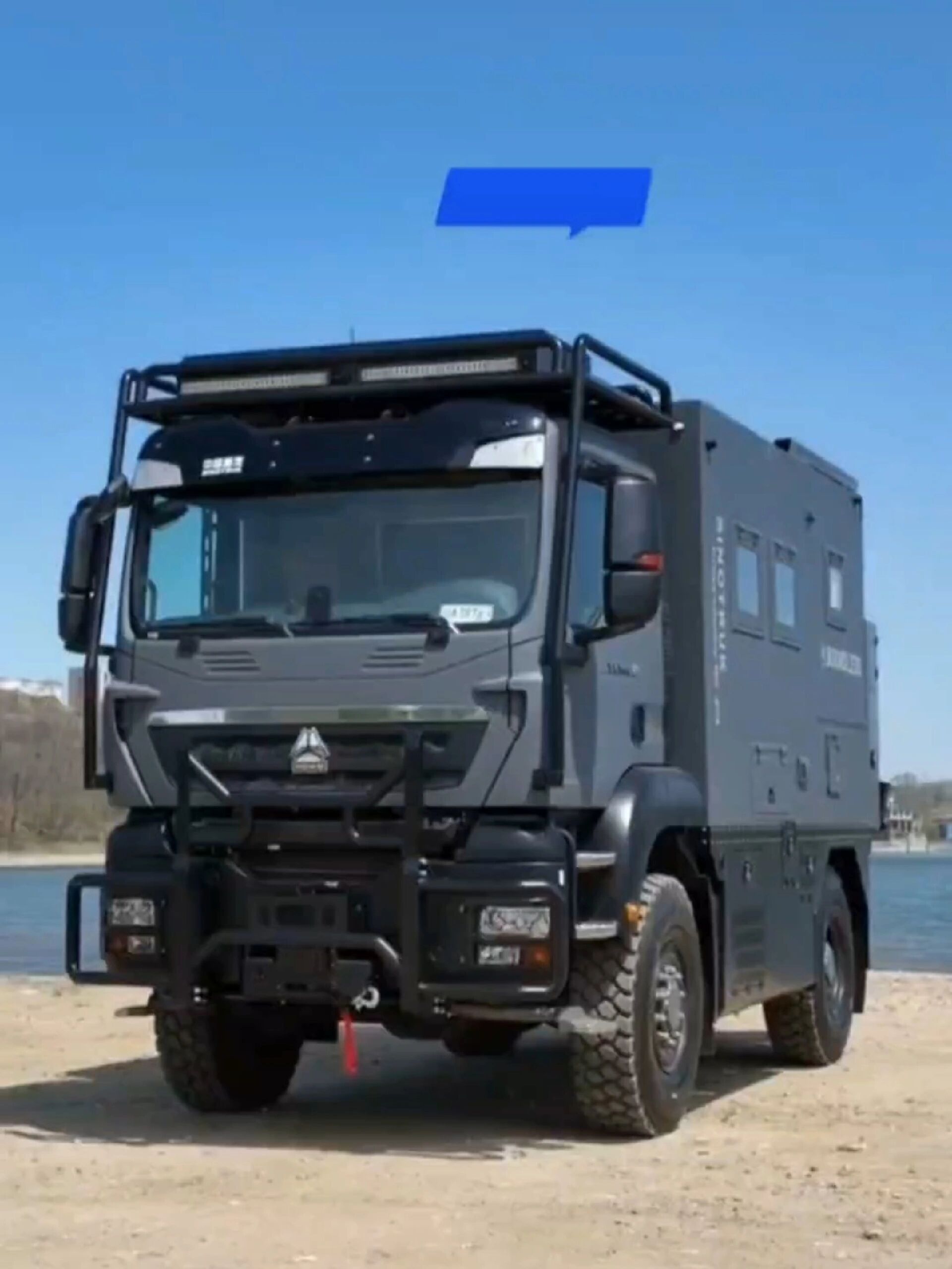 重汽豪沃四驱越野房车,我的草原我的马