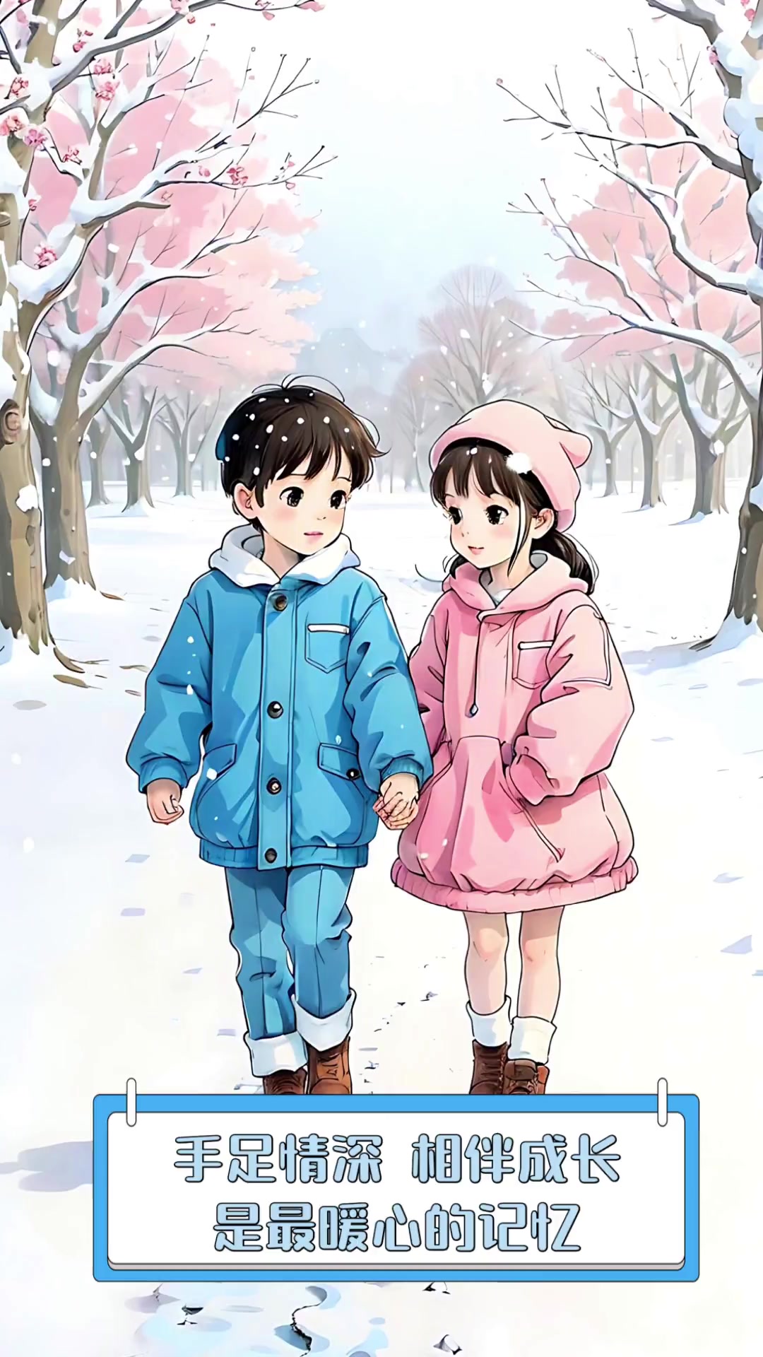 手足情深,相伴成长,是最暖心的记忆