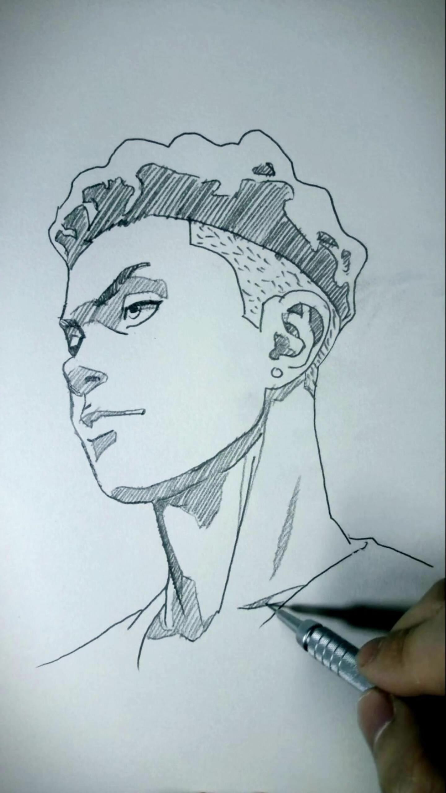 《灌篮高手》宫城良田的画法步骤视频