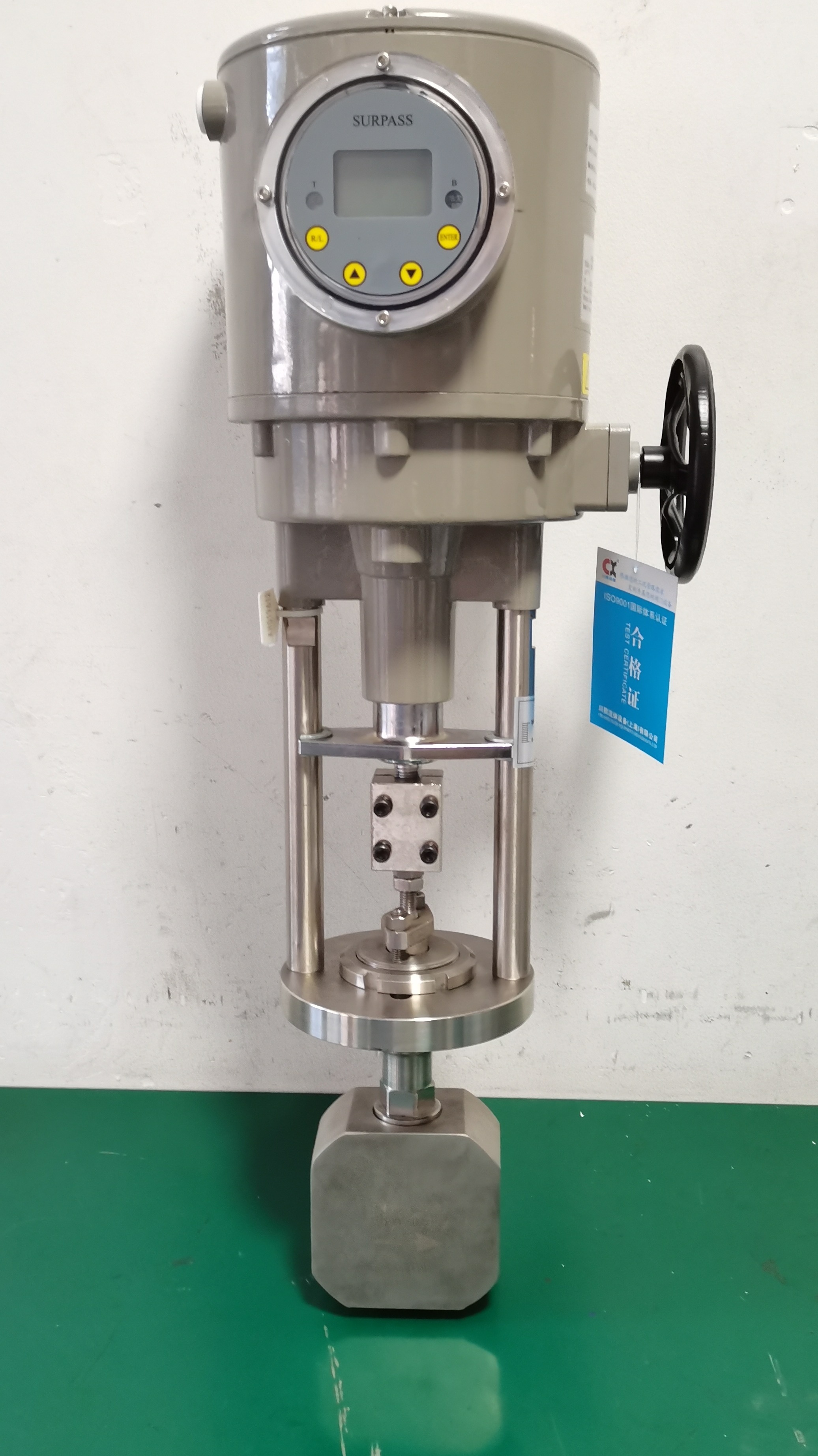 进口电动小流量调节阀 阀芯可定制加工 体积小 法兰 焊接