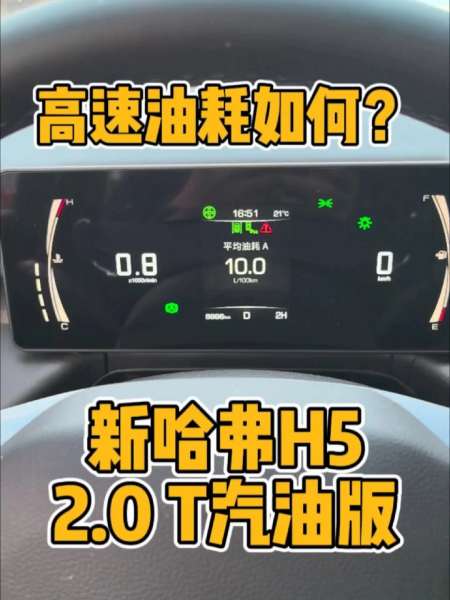 新哈弗h5滿載高速油耗多少