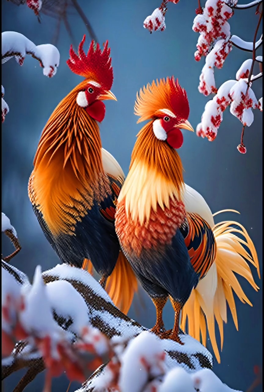 红腹锦鸡寓意 锦绣前程,幸福吉祥