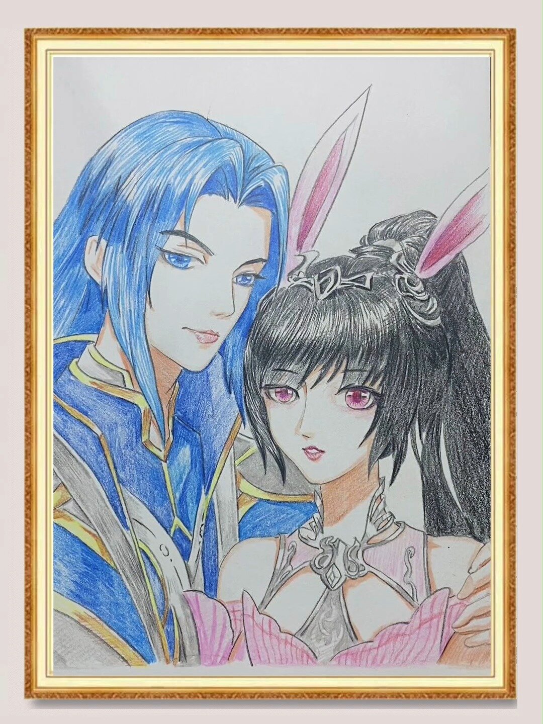 唐三和小舞手绘