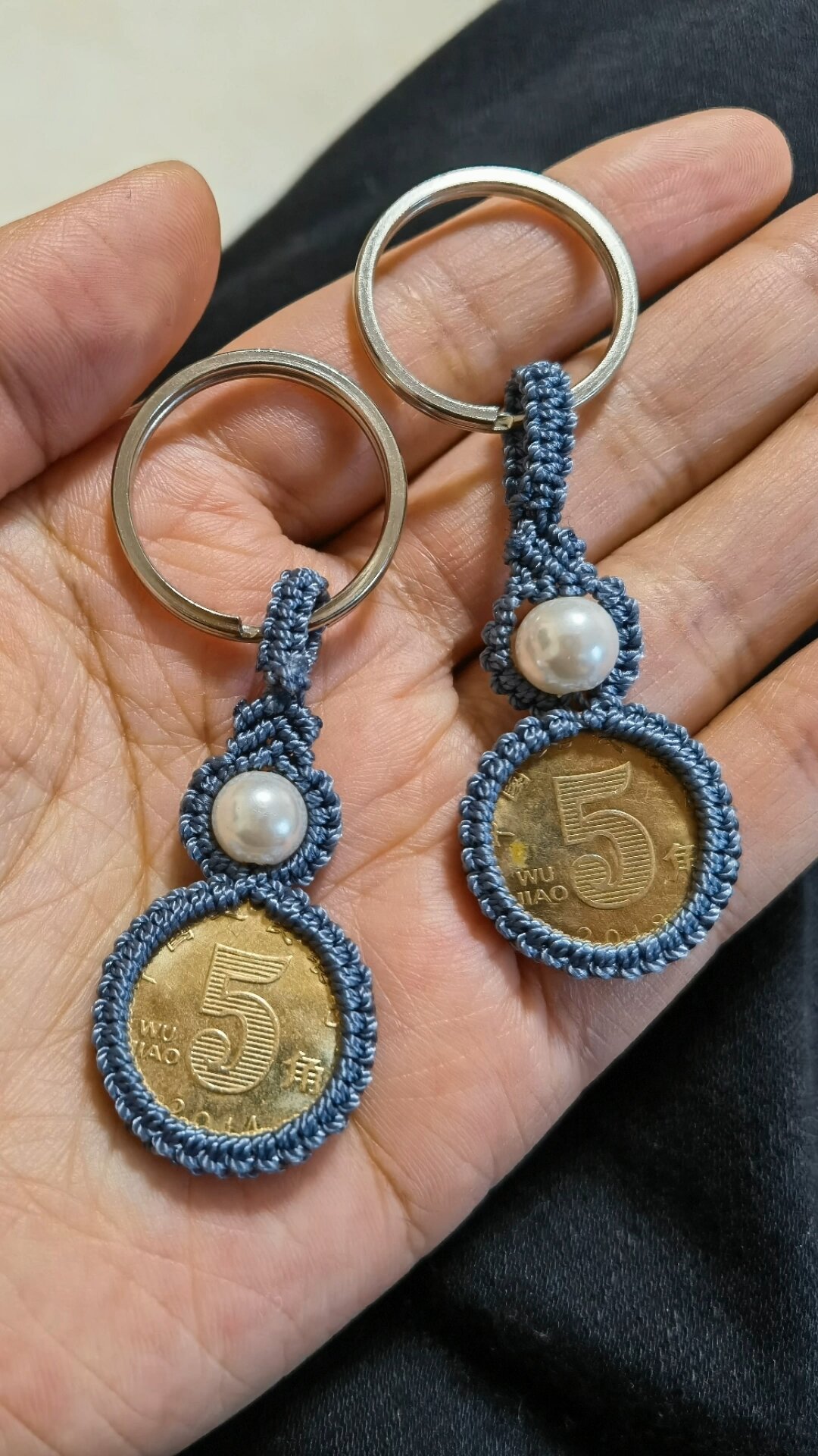 五毛钱的浪漫(硬币编绳教程)