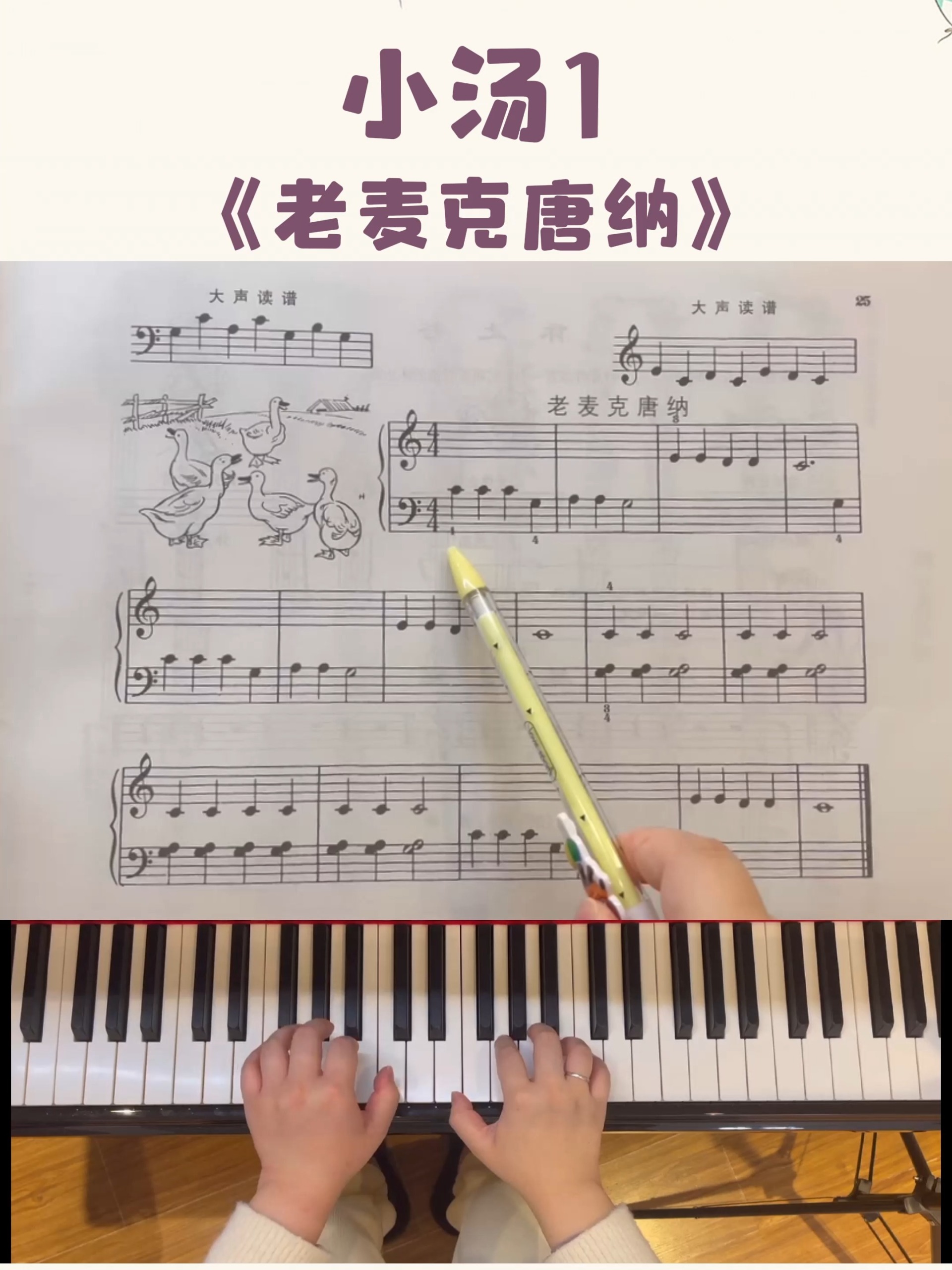 《小汤1》老麦克唐纳示范