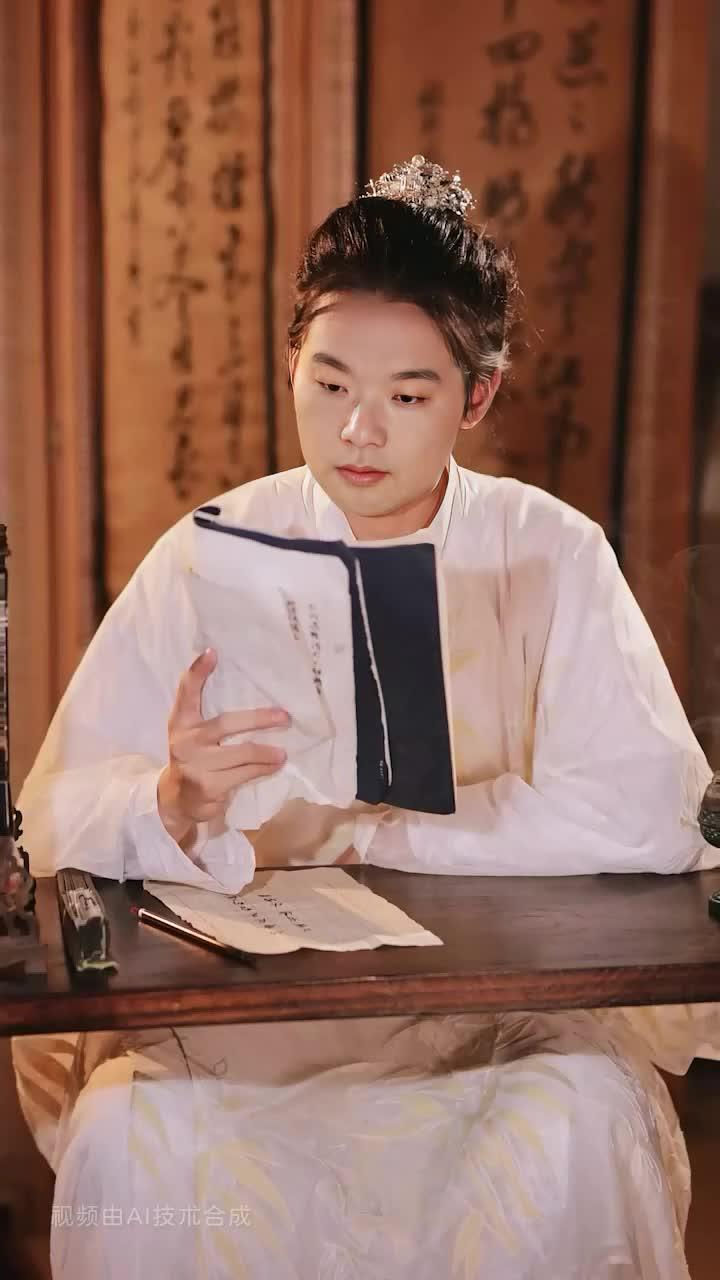 人脸变换 演技派 剪出电影感 唯美儒雅书生