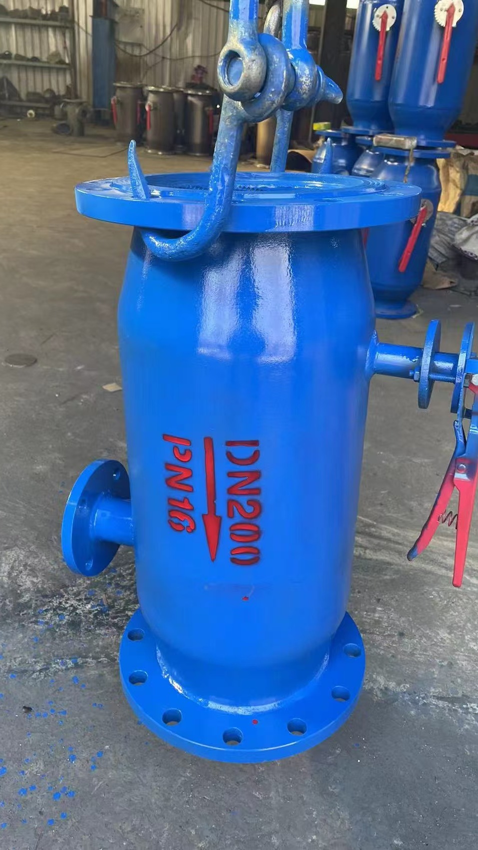 立式反冲洗过滤器 多功能水处理器 角式除污器